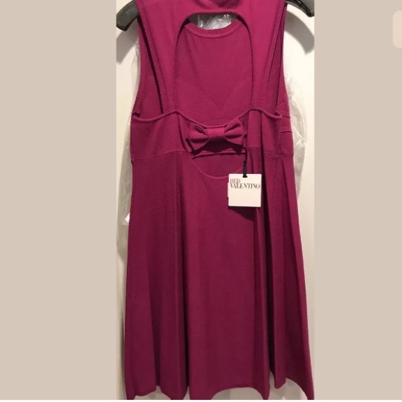 New Red Valentino purple knit dress NWT xl - Picture 6 of 6